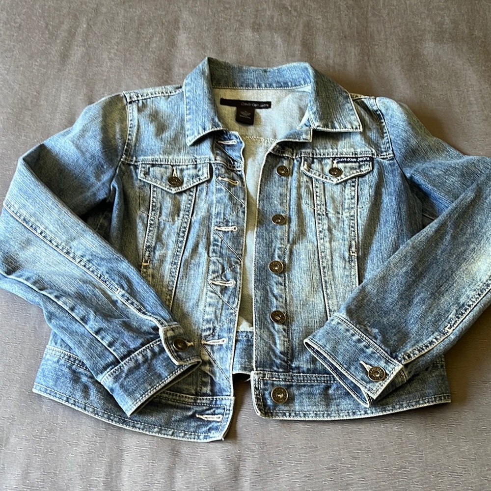 Calvin Klein denim jacket - medium.